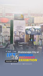 Cari rumah idaman dengan promo melimpah? Shaistanaya City hadir di IPX 26! 🎉

📍 Lokasi: Lobby A Lippo Plaza Sidoarjo
🗓 Tanggal: 27 April – 3 Mei 2026

Shaistanaya City merupakan perumahan di Sidoarjo yang menghadirkan Cluster Sierra, hunian 2 lantai berkonsep Scandinavian Contemporary. Dilengkapi Private Pool & Balcony. Desainnya modern, clean, dan eksklusif. Sangat ideal untuk keluarga urban.

Tersedia juga Cluster Montana bergaya American Style dengan Mezzanine serta ruko strategis di pusat bisnis Sidoarjo, mengintegrasikan gaya hidup residensial dan komersial di pusat kota. 

Hubungi kami untuk info unit & jadwal survey:
☎️ 0812-4002-4009
🌐 linktr.ee/shaistanayacity

Kunjungi perumahan kami di:
📍 Shaistanaya City – maps.app.goo.gl/Wsjrt22mkCcUVqdN9
🧭 Jl. Sidodadi, Sudio, Sidodadi, Kec. Candi, Kabupaten Sidoarjo, Jawa Timur

#perumahansidoarjo #rumahsidoarjo
#propertisidoarjo #rumahkprsidoarjo #rumahbarusidoarjo