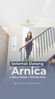 Type Arnica cluster Sierra, 2 story house with private pool 😍😍😍 Juli ini banyak promonya lo… yuk WA admin sekarang juga! 😉😉😉

Shaistanaya City merupakan perumahan di Sidoarjo yang menghadirkan Cluster Sierra, hunian 2 lantai berkonsep Scandinavian Contemporary. Dilengkapi Private Pool & Balcony. Desainnya modern, clean, dan eksklusif. Sangat ideal untuk keluarga urban.

Tersedia juga Cluster Montana bergaya American Style dengan Mezzanine serta ruko strategis di pusat bisnis Sidoarjo, mengintegrasikan gaya hidup residensial dan komersial di pusat kota. 

Hubungi kami untuk info unit & jadwal survey:
☎️ 0812-4002-4009
🌐 linktr.ee/shaistanayacity

Kunjungi perumahan kami di:
📍 Shaistanaya City – maps.app.goo.gl/Wsjrt22mkCcUVqdN9
🧭 Jl. Sidodadi, Sudio, Sidodadi, Kec. Candi, Kabupaten Sidoarjo, Jawa Timur

#perumahansidoarjo #rumahsidoarjo
#propertisidoarjo #rumahkprsidoarjo #rumahbarusidoarjo