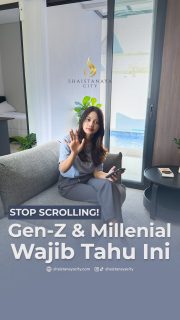 Stop Scrolling! Gen Z & Millenial wajib tahu hal ini!

Shaistanaya City merupakan perumahan di Sidoarjo yang menghadirkan Cluster Sierra, hunian 2 lantai berkonsep Scandinavian Contemporary. Dilengkapi Private Pool & Balcony. Desainnya modern, clean, dan eksklusif. Sangat ideal untuk keluarga urban.

Tersedia juga Cluster Montana bergaya American Style dengan Mezzanine serta ruko strategis di pusat bisnis Sidoarjo, mengintegrasikan gaya hidup residensial dan komersial di pusat kota. 

Hubungi kami untuk info unit & jadwal survey:
☎️ 0812-4002-4009
🌐 linktr.ee/shaistanayacity

Kunjungi perumahan kami di:
📍 Shaistanaya City – maps.app.goo.gl/Wsjrt22mkCcUVqdN9
🧭 Jl. Sidodadi, Sudio, Sidodadi, Kec. Candi, Kabupaten Sidoarjo, Jawa Timur

#perumahansidoarjo #rumahsidoarjo
#propertisidoarjo #rumahkprsidoarjo #rumahbarusidoarjo