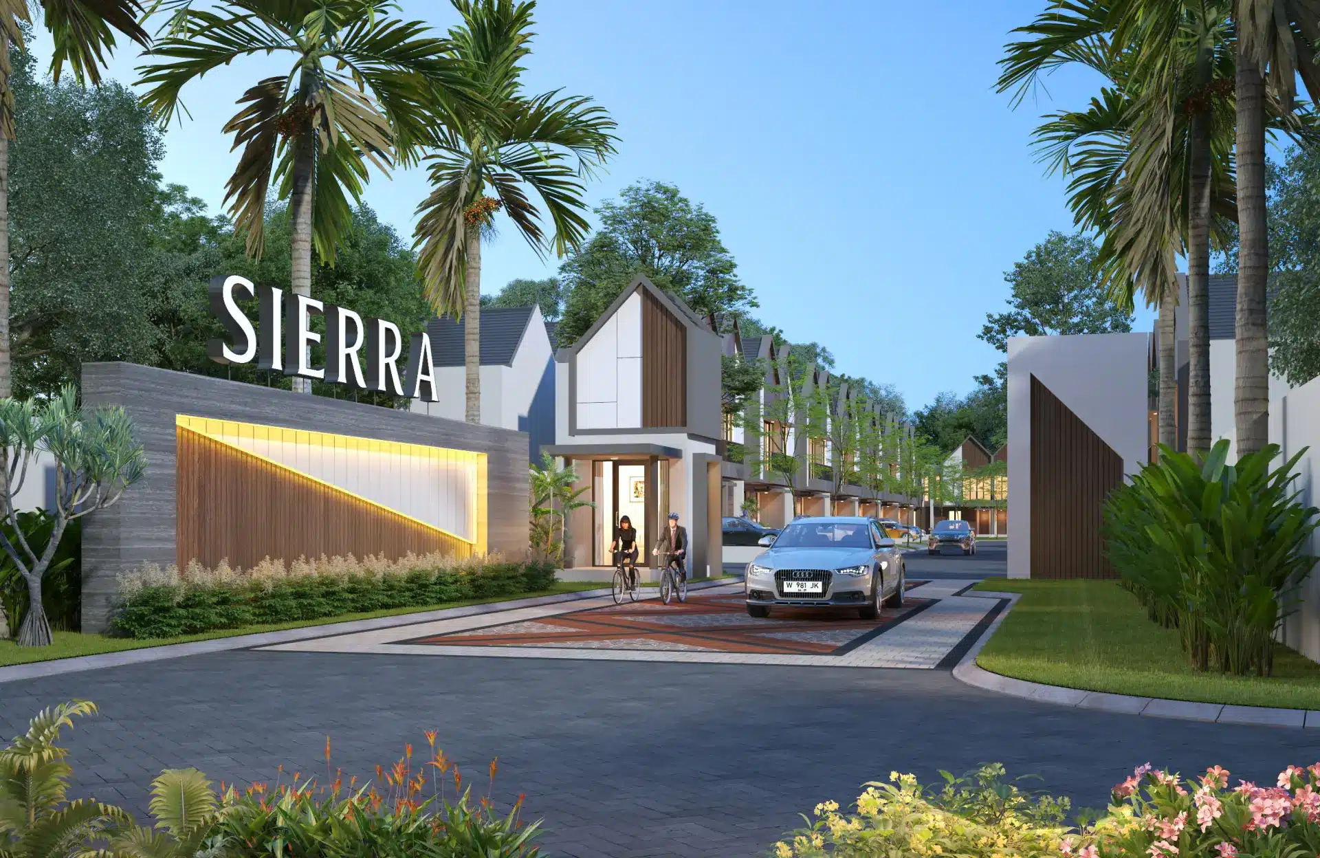 Gate Cluster Sierra - Perumahan Sidoarjo Shaistanaya City Modern Murah