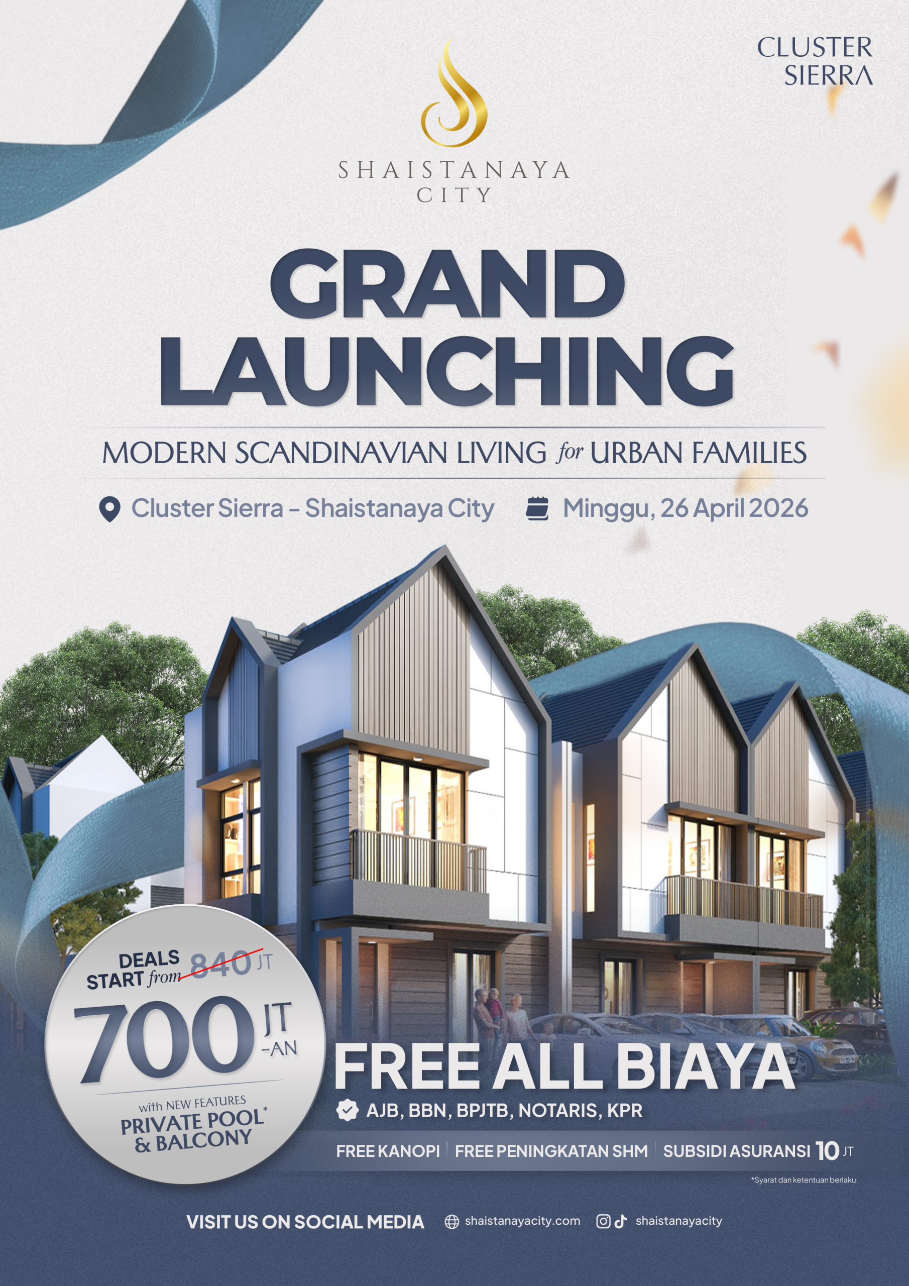 Cluster Sierra Shaistanaya City | Perumahan Sidoarjo