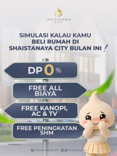 Keputusan ada di kamu! 🤩 Dapetin Promonya sebelum unitnya habis 👀

Shaistanaya City merupakan perumahan di Sidoarjo yang menghadirkan Cluster Sierra, hunian 2 lantai berkonsep Scandinavian Contemporary. Dilengkapi Private Pool & Balcony. Desainnya modern, clean, dan eksklusif. Sangat ideal untuk keluarga urban.

Tersedia juga Cluster Montana bergaya American Style dengan Mezzanine serta ruko strategis di pusat bisnis Sidoarjo, mengintegrasikan gaya hidup residensial dan komersial di pusat kota. 

Hubungi kami untuk info unit & jadwal survey:
☎️ 0812-4002-4009
🌐 linktr.ee/shaistanayacity

Kunjungi perumahan kami di:
📍 Shaistanaya City – maps.app.goo.gl/Wsjrt22mkCcUVqdN9
🧭 Jl. Sidodadi, Sudio, Sidodadi, Kec. Candi, Kabupaten Sidoarjo, Jawa Timur

#perumahansidoarjo #rumahsidoarjo
#propertisidoarjo #rumahkprsidoarjo #rumahbarusidoarjo